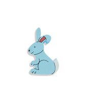 Load image into Gallery viewer, RABBIT - Wooden Animal Magnet
