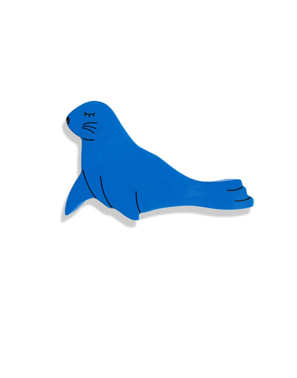 SEAL - Wooden Animal Magnet