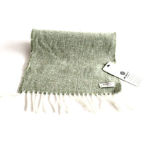 Load image into Gallery viewer, Lime Tweed Lambswool Scarf - Made in Donegal Ireland
