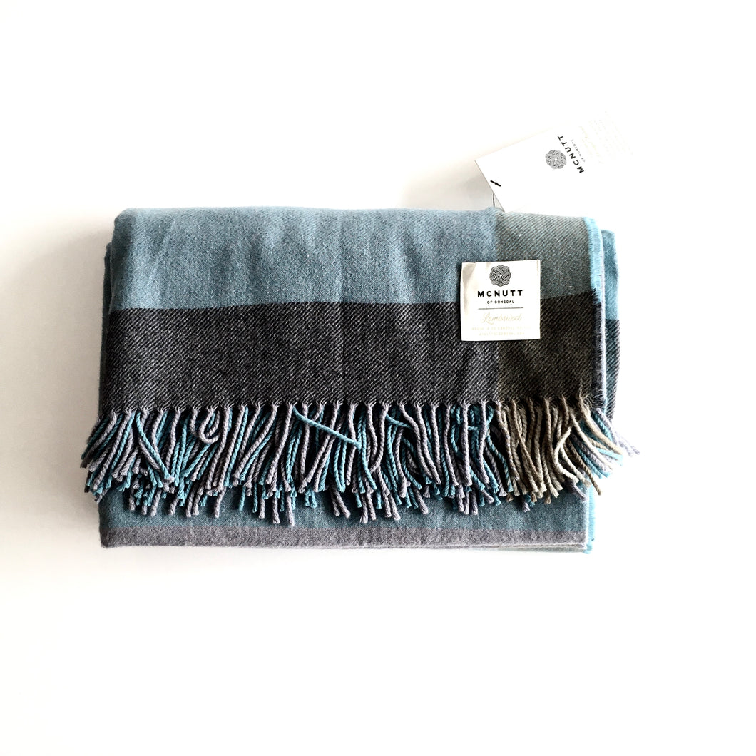 Cadiz Lambswool Throw - Handmade in Donegal Ireland