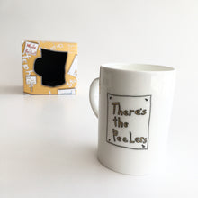 Load image into Gallery viewer, THERE&#39;S THE PEELERS   - Belfast - Slang - humorous - bone - china - mug
