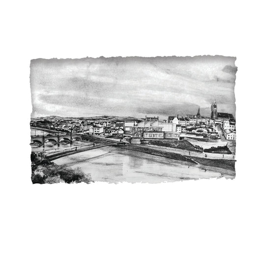 OMAGH TOWN - County Tyrone by Stephen Farnan