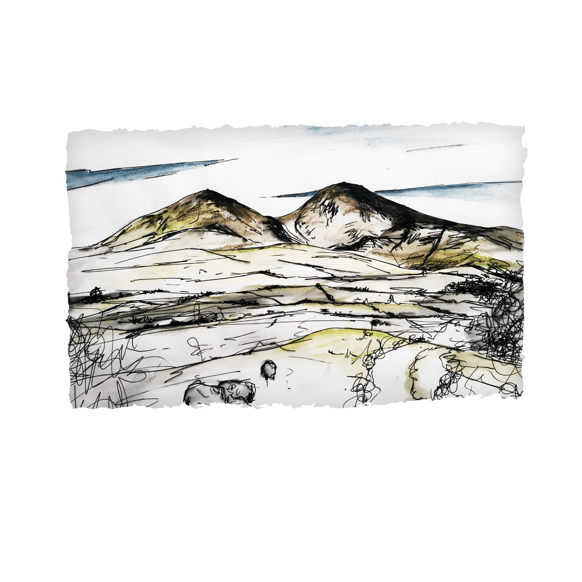 The Paps - County Kerry by Stephen Farnan