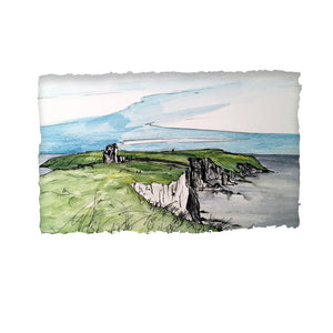 OLD KINSALE HEAD - Headland Golf Cliffs County Cork by Stephen Farnan