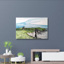 Load image into Gallery viewer, OLD KINSALE HEAD - Headland Golf Cliffs County Cork by Stephen Farnan
