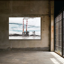 Load image into Gallery viewer, POOLBEG, DUBLIN - Power Station Pigeon House County Dublin by Stephen Farnan
