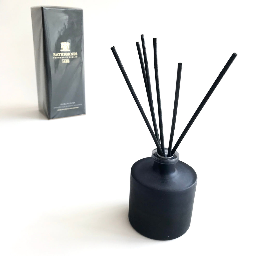DUBLIN DUSK - Reed Diffuser - Smoked Oud + Ozonic Accords - Made in Ireland