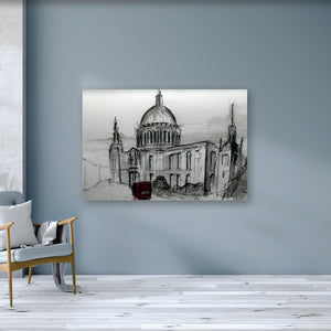 SAINT PAUL'S CATHEDRAL, LONDON - Iconic Cathedral in the Centre of London England - by Stephen Farnan