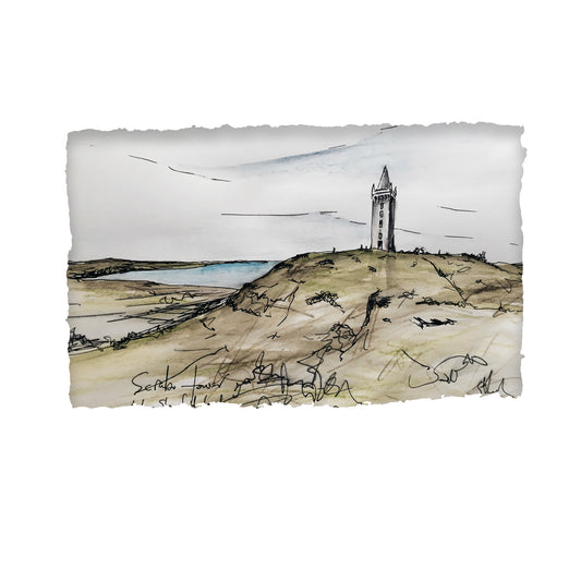 SCRABO TOWER - Newtownards Strangford Lough County Down by Stephen Farnan