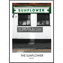 Load image into Gallery viewer, THE SUNFLOWER BELFAST - Contemporary Photography Print from Northern Ireland
