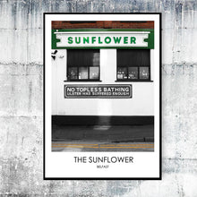 Load image into Gallery viewer, THE SUNFLOWER BELFAST - Contemporary Photography Print from Northern Ireland
