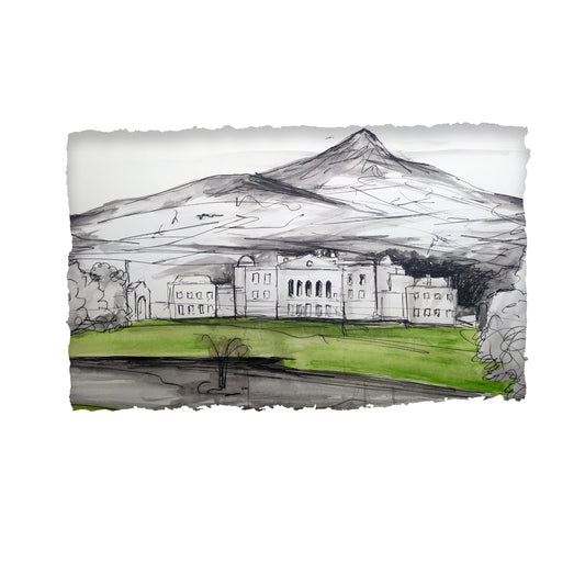 SUGARLOAF OVERLOOKING POWERSCOURT - Mountain County Wicklow by Stephen Farnan