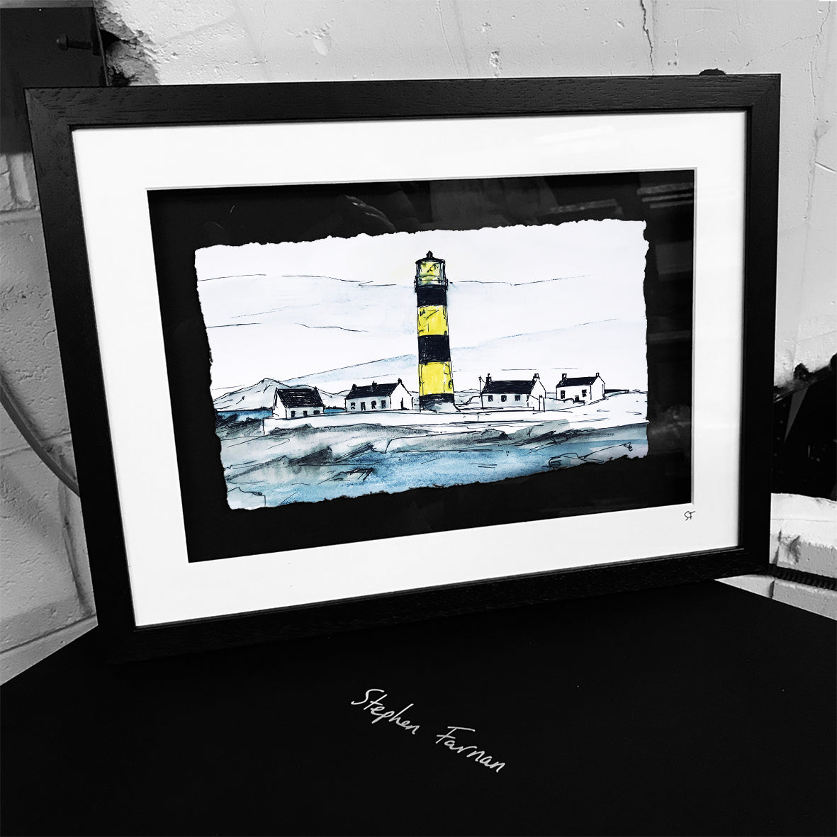 SAINT JOHN’S POINT LIGHTHOUSE - Killough County Down by Stephen Farnan
