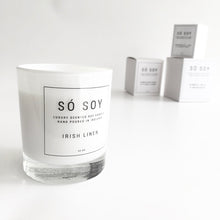 Load image into Gallery viewer, IRISH LINEN Candle - SÓ SOY - Made in Ireland
