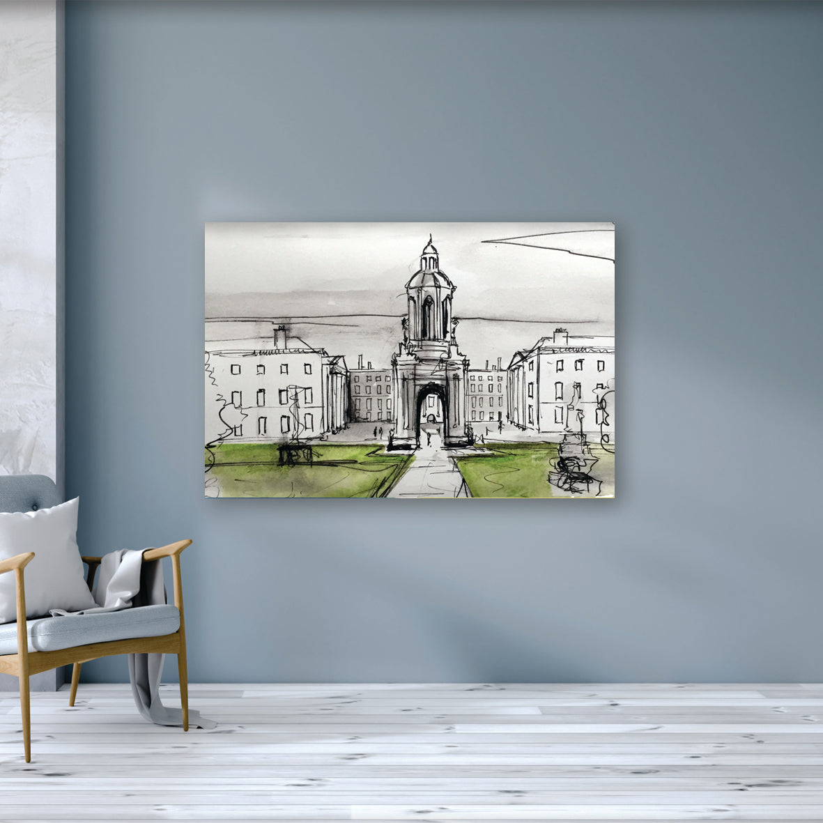 TRINITY COLLEGE, DUBLIN - (C) University The Quad County Dublin by Stephen Farnan