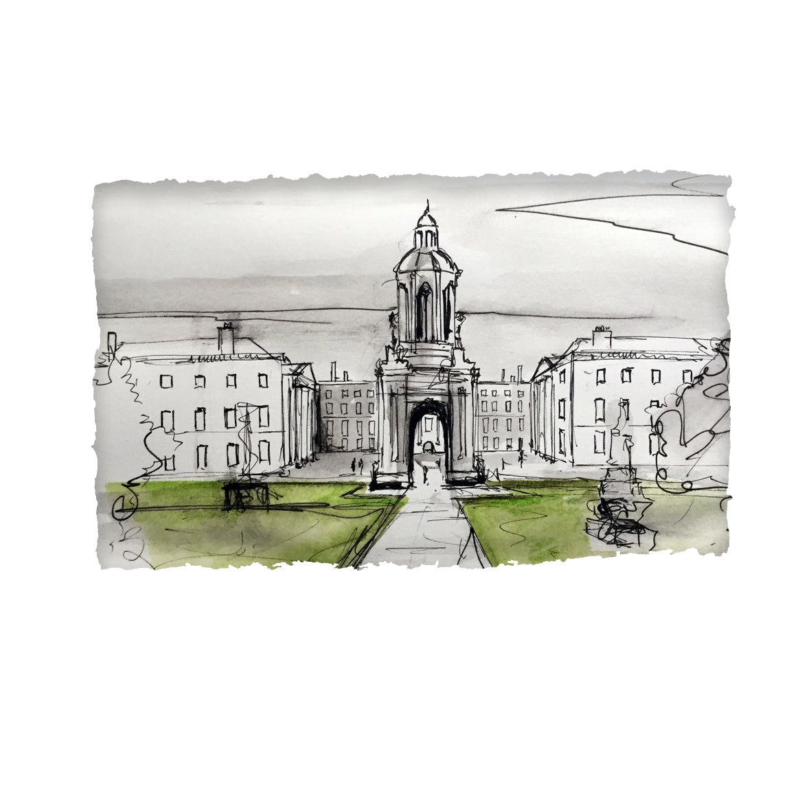 TRINITY COLLEGE, DUBLIN - (C) University The Quad County Dublin by Stephen Farnan
