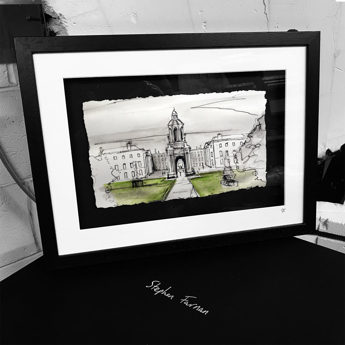 TRINITY COLLEGE, DUBLIN - (C) University The Quad County Dublin by Stephen Farnan