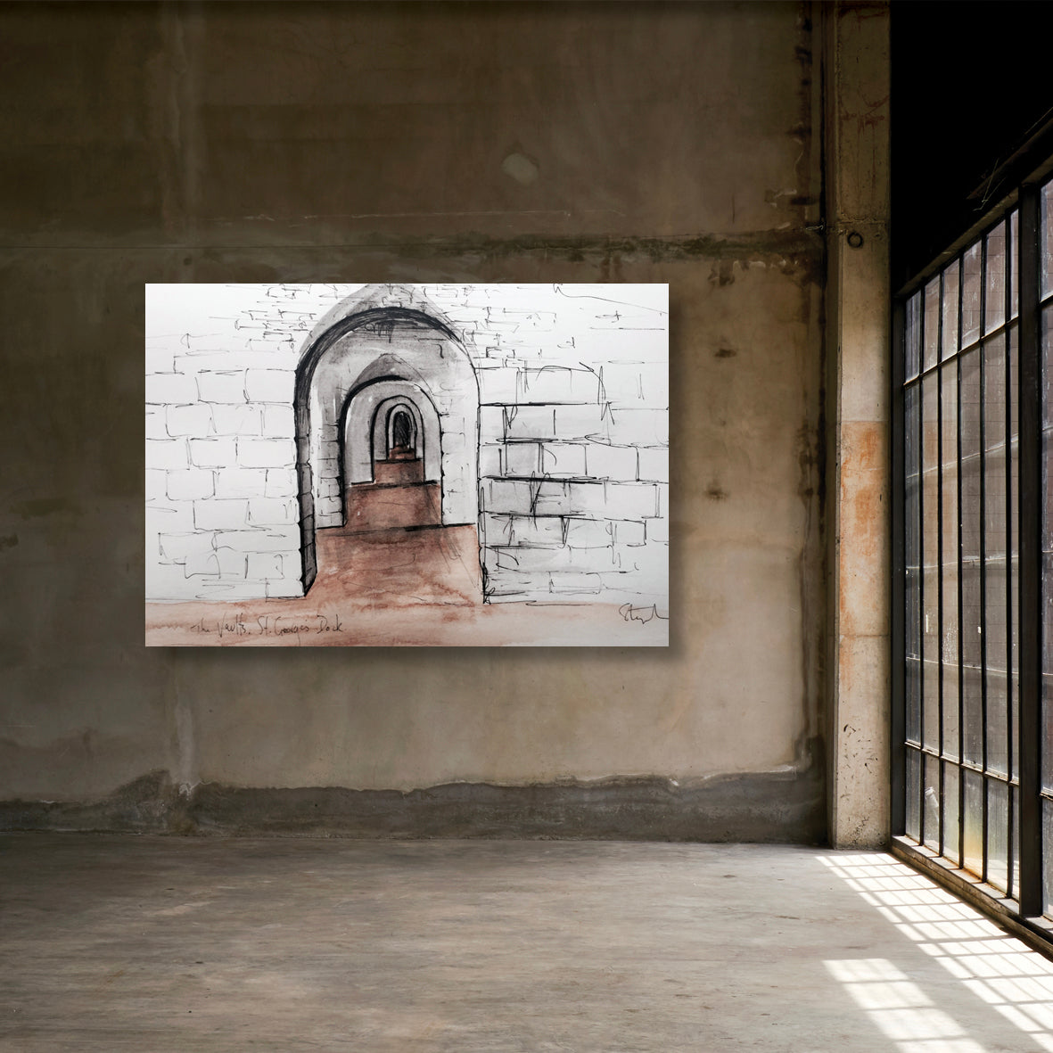 The Vaults, Saint George’s Dock - County Dublin by Stephen Farnan