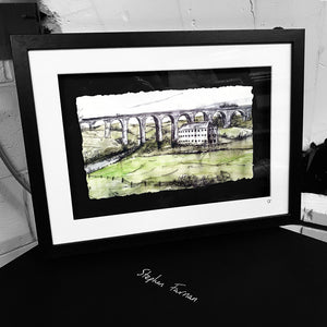 THE VIADUCT - Tassagh Railway Viaduct County Armagh by Stephen Farnan