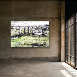 THE VIADUCT - Tassagh Railway Viaduct County Armagh by Stephen Farnan