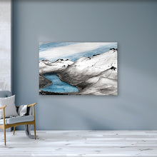 Load image into Gallery viewer, WINTERY MOURNES - Slieve Donard Snowy Mountains County Down by Stephen Farnan
