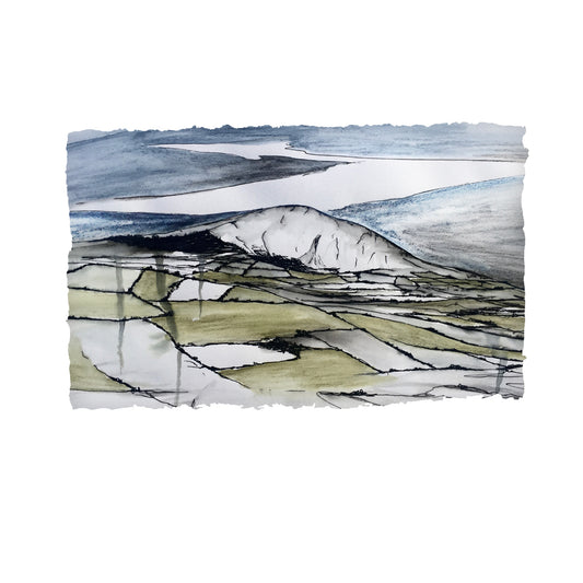 WINTERY SLIEVENAMON - Mountain North-West Carrick-on-Suir County Tipperary by Stephen Farnan