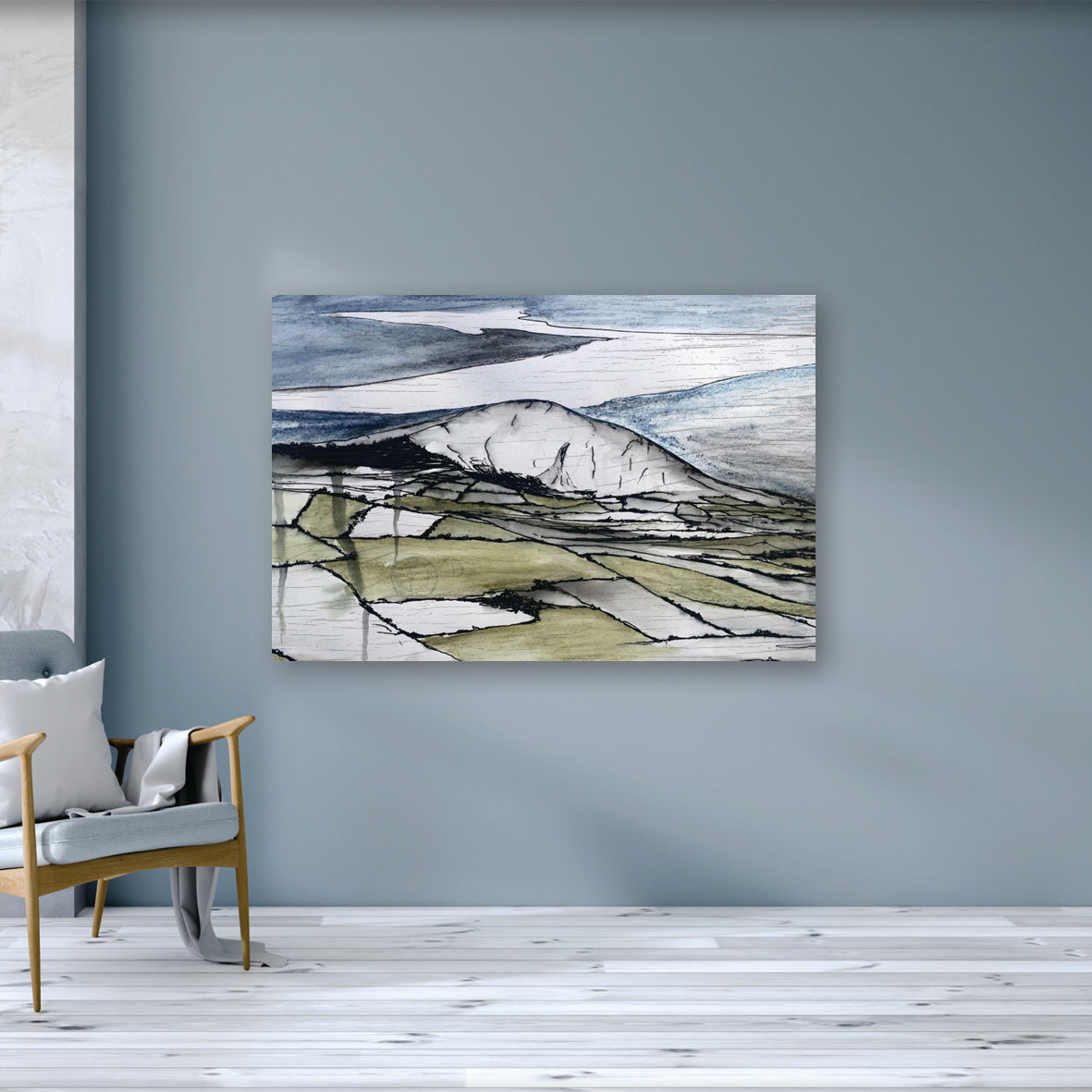 WINTERY SLIEVENAMON - Mountain North-West Carrick-on-Suir County Tipperary by Stephen Farnan