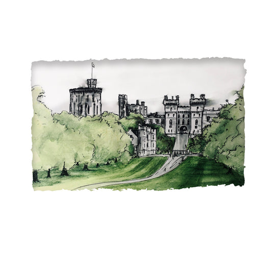 WINDSOR CASTLE - Iconic Second Home of the Queen Near London England - Prince Harry and Megan married - by Stephen Farnan