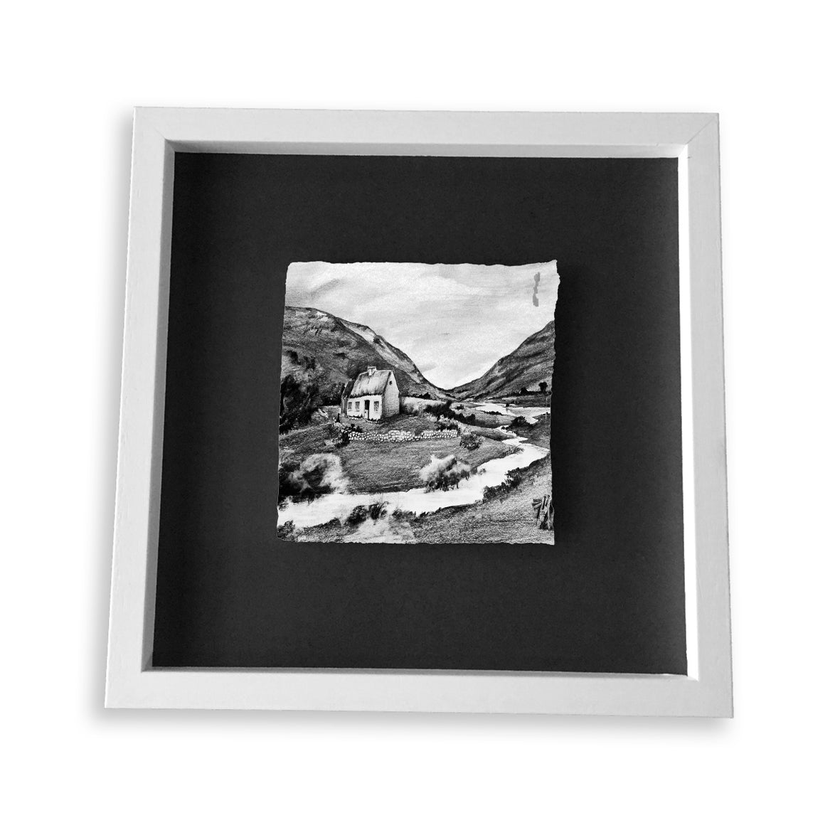 WHITE O’MORN - Quiet Man Thatched Cottage Connemara County Galway by Stephen Farnan
