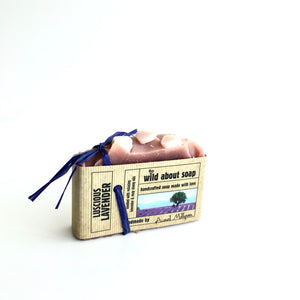 LUCIOUS LAVENDER Soap - Scented with Lavender & May Chang Oil