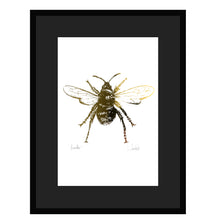 Load image into Gallery viewer, BUMBLE BEE - Stunning Metallic Art
