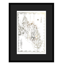 Load image into Gallery viewer, DONEGAL MAP - Stunning Metallic Art
