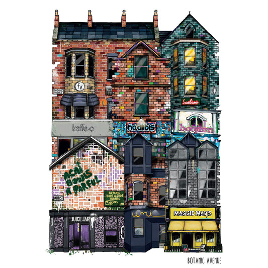 Botanic (Belfast) - Print