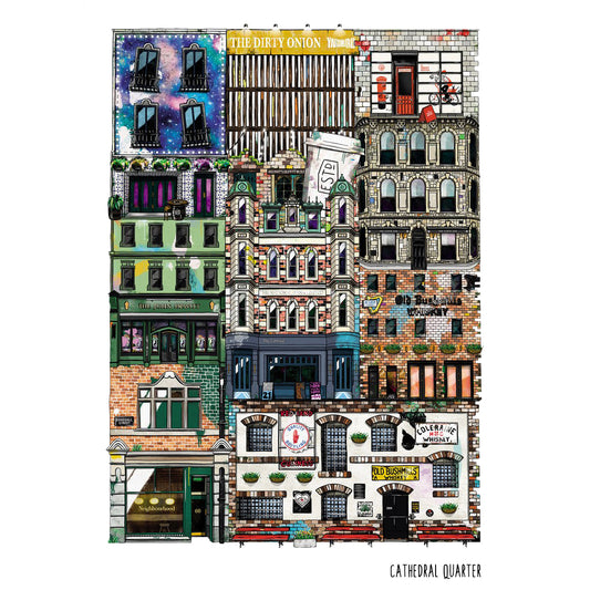 Cathedral Quarter - Print