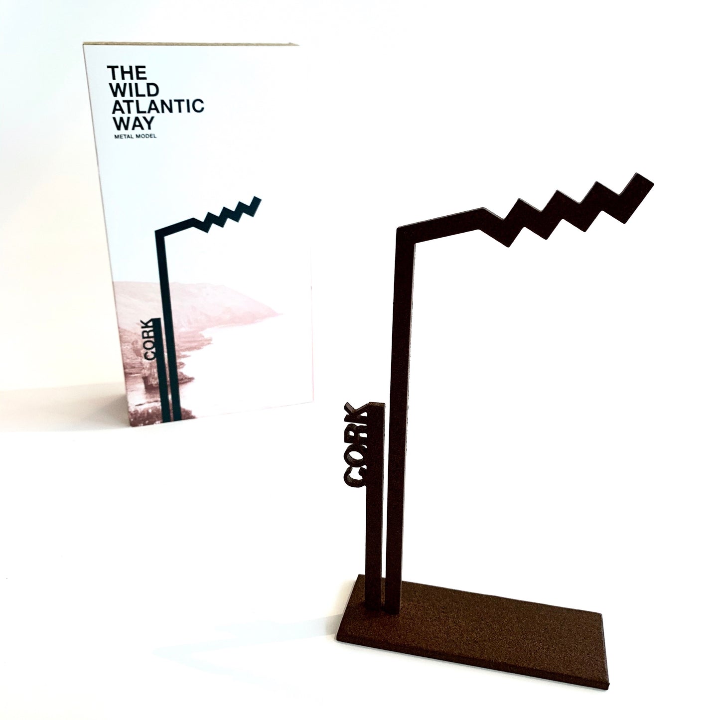 Cork, The Wild Atlantic Way - Metal Model