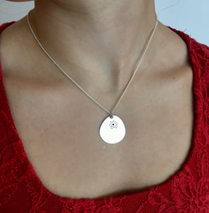Disc + Ring Pendant - Shore Collection, Made in Ireland
