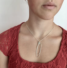 Load image into Gallery viewer, Line Pendant - Sterling Silver Line Collection, Made in Ireland
