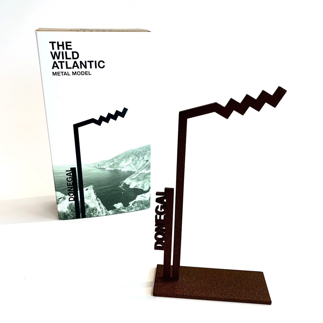 Donegal, The Wild Atlantic Way - Metal Model