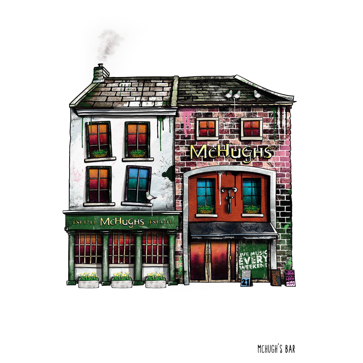 McHughs - Print