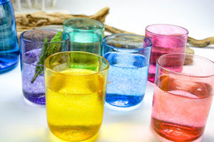 Rainbow Beaker-Handmade Glass Co Kilkenny