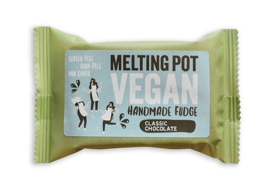 Melting Pot Vegan Classic Chocolate Fudge - Handmade in Belfast
