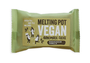 Melting Pot Vegan Madagascar Vanilla Fudge - Handmade in Belfast
